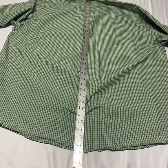 Ariat Shirt Pro Series Button Down Plaid Cotton Blend Long Sleeve Size XXL - Picture 11 of 14